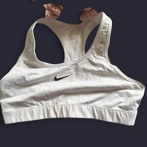Nike Women's White Sports Bra